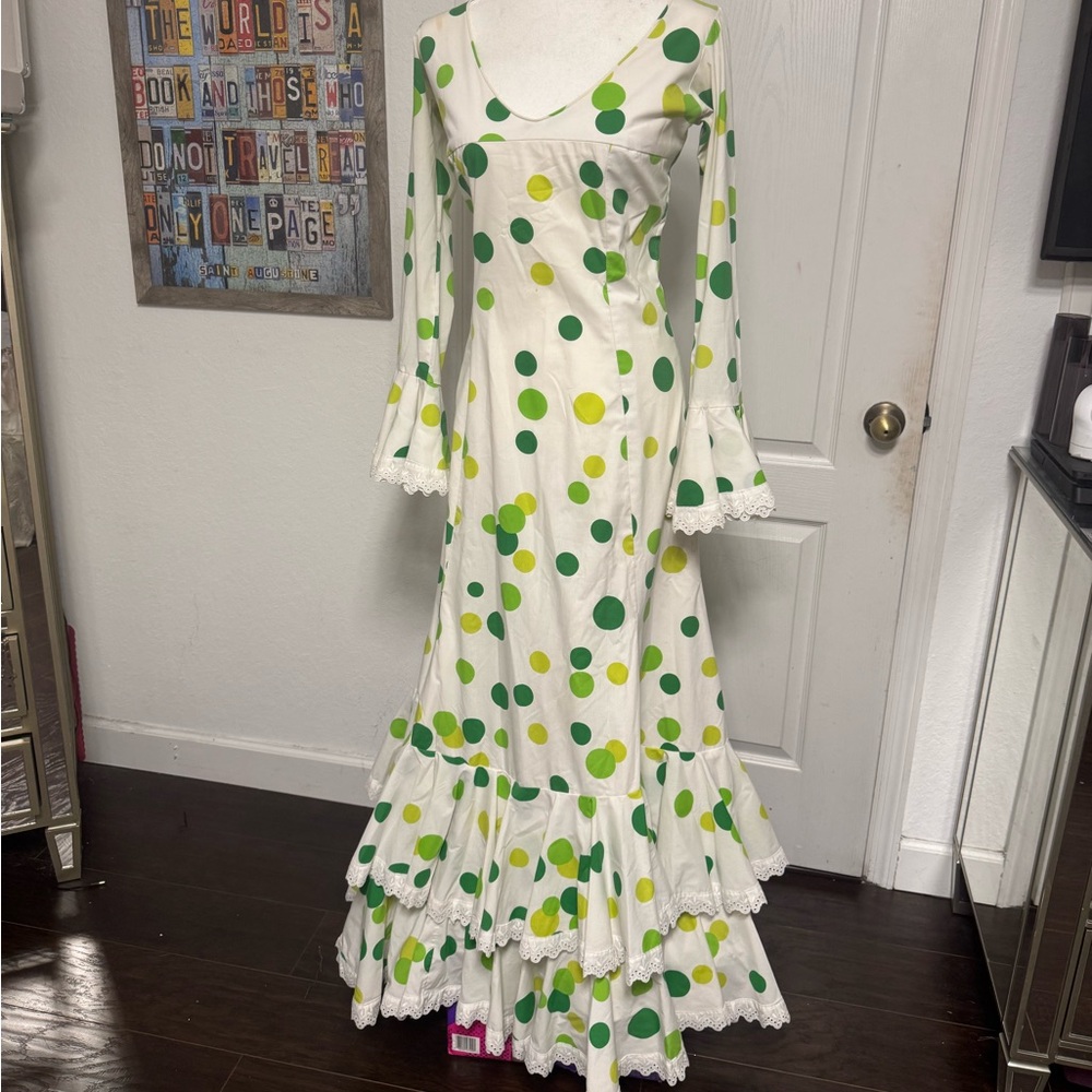 Polka Dot Maxi Dress